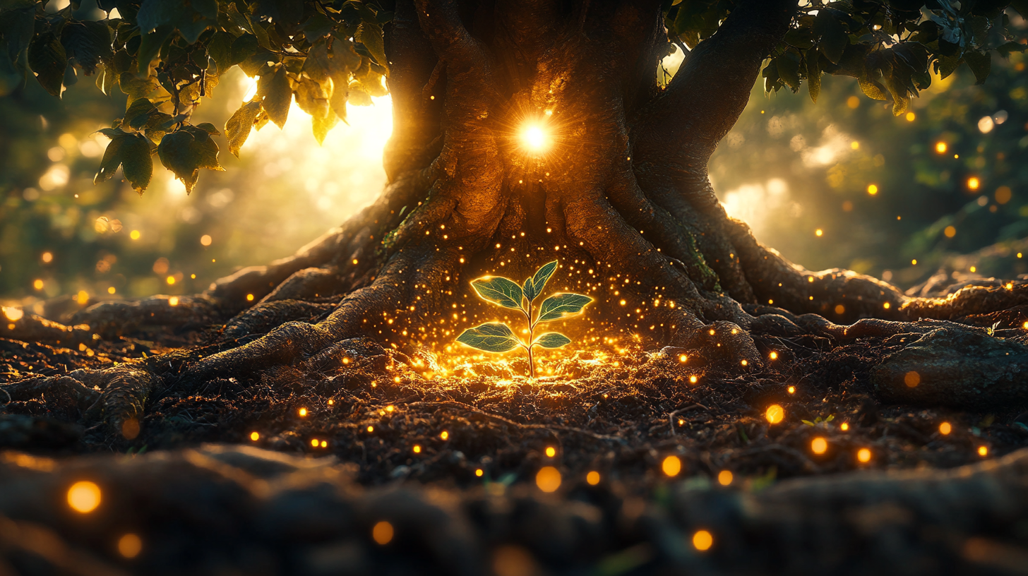 Sous le grand arbre — Récolter ta lumière